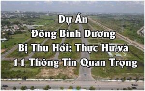 Dự Án Đông Bình Dương Bị Thu HồI Thực Hư và 11 Thông Tin Quan Trọng