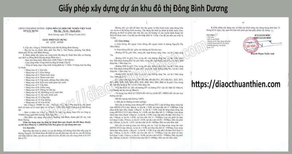 Dự Án Đông Bình Dương: Tổng Quan Pháp Lý Giá Bán